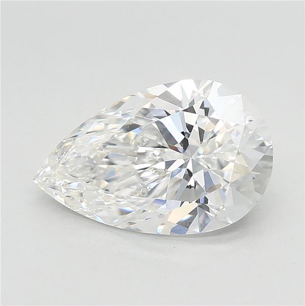 IGI 1.58 Carat Pear Lab Grown Diamond