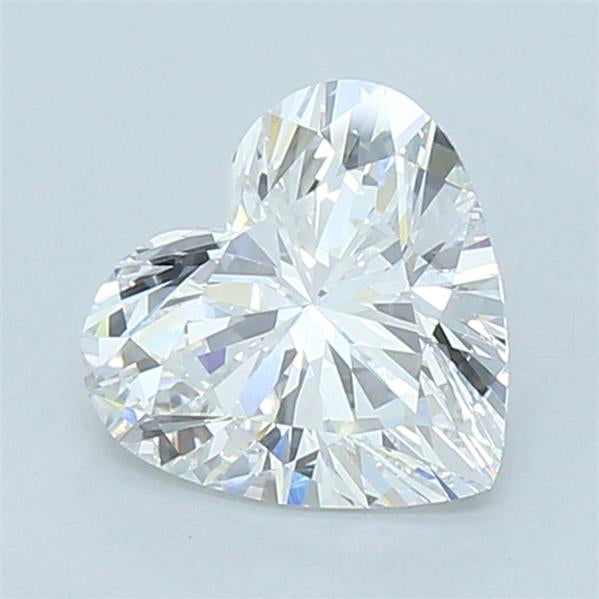 IGI 2.08 Carat Heart Lab Grown Diamond