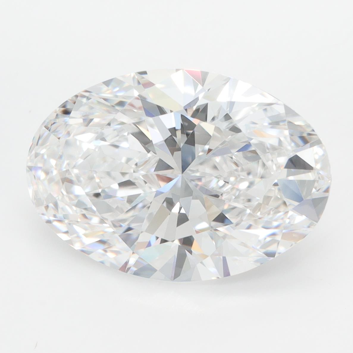 GIA 5.39 Carat Oval Lab Grown Diamond 人工培育鑽石 實驗室人造鑽石