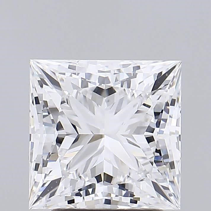 GIA 3.03 Carat Princess Cut Lab Grown Diamond 人工培育鑽石 實驗室人造鑽石