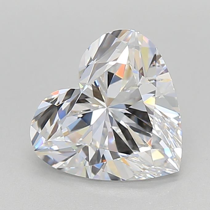 IGI 1.45 Carat Heart Lab Grown Diamond