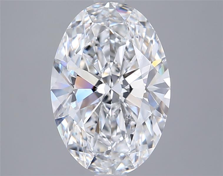 GIA 2.80 Carat Oval Lab Grown Diamond 人工培育鑽石 實驗室人造鑽石