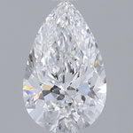 IGI 1.00 Carat Pear Lab Grown Diamond 人工培育鑽石 實驗室人造鑽石