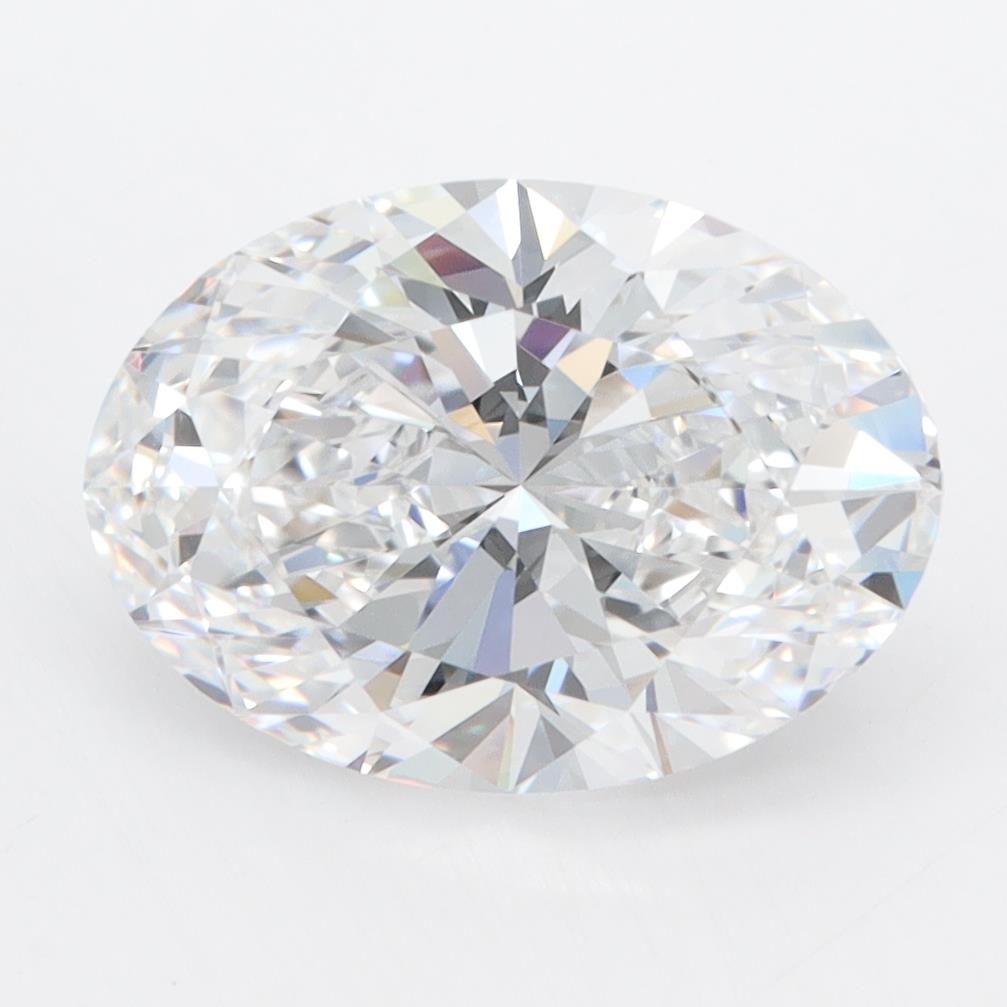 GIA 3.40 Carat Oval Lab Grown Diamond 人工培育鑽石 實驗室人造鑽石