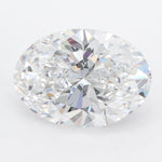 GIA 3.40 Carat Oval Lab Grown Diamond 人工培育鑽石 實驗室人造鑽石