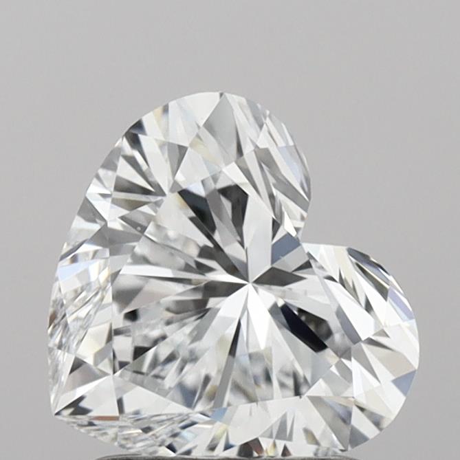 IGI 1.49 Carat Heart Lab Grown Diamond
