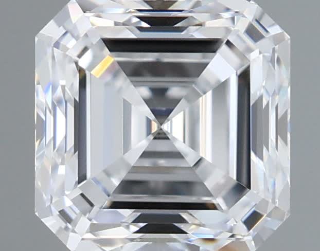 IGI 1.38 Carat Asscher Lab Grown Diamond