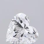 IGI 1.59 Carat Heart Lab Grown Diamond