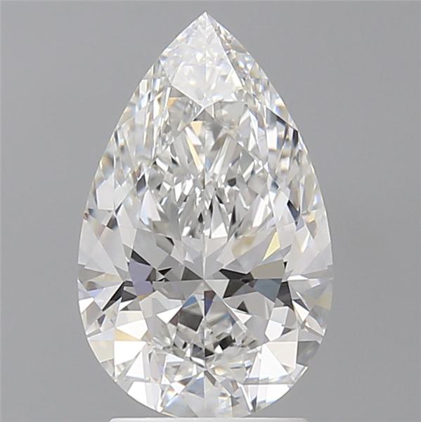 IGI 2.56 Carat Pear Lab Grown Diamond 人工培育鑽石 實驗室人造鑽石