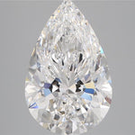 IGI 4.03 Carat Pear Lab Grown Diamond 人工培育鑽石 實驗室人造鑽石