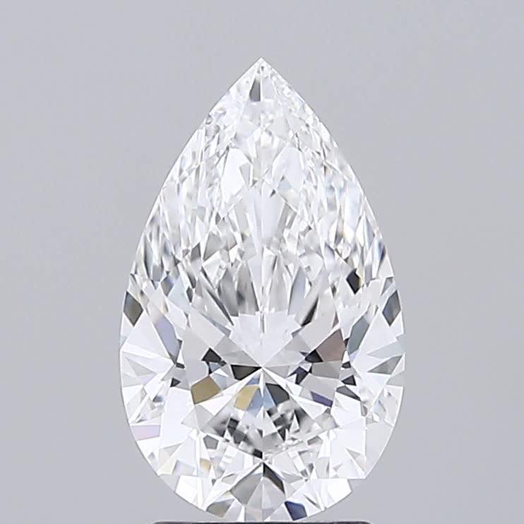 IGI 2.12 Carat Pear Lab Grown Diamond 人工培育鑽石 實驗室人造鑽石