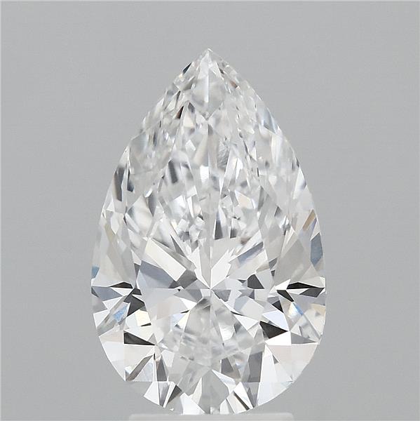 IGI 3.76 Carat Pear Lab Grown Diamond 人工培育鑽石 實驗室人造鑽石