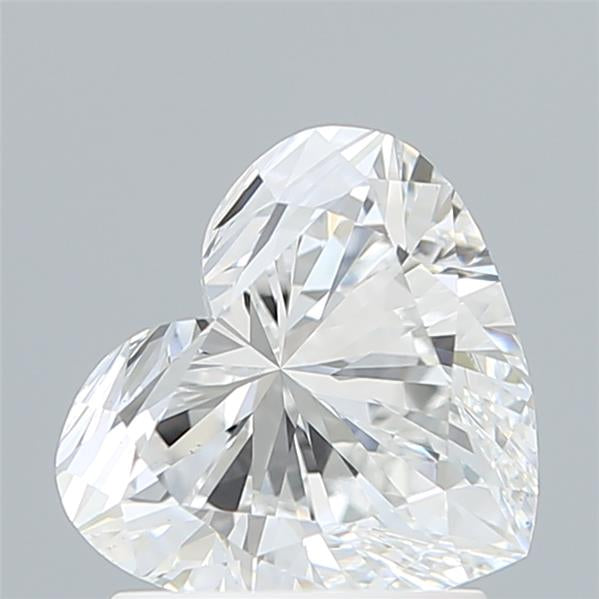 IGI 1.58 Carat Heart Lab Grown Diamond