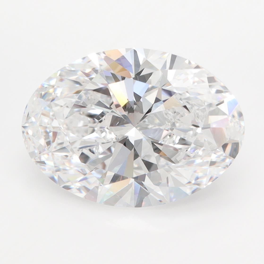 GIA 4.48 Carat Oval Lab Grown Diamond 人工培育鑽石 實驗室人造鑽石