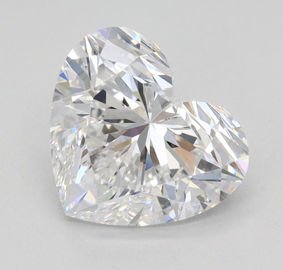 IGI 1.61 Carat Heart Lab Grown Diamond