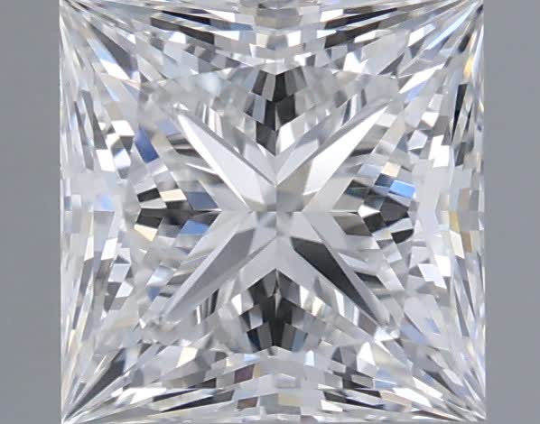 GIA 1.5 Carat Princess Cut Lab Grown Diamond