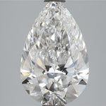 IGI 3.44 Carat Pear Lab Grown Diamond 人工培育鑽石 實驗室人造鑽石