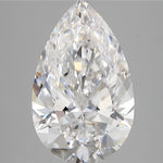 IGI 4.00 Carat Pear Lab Grown Diamond 人工培育鑽石 實驗室人造鑽石