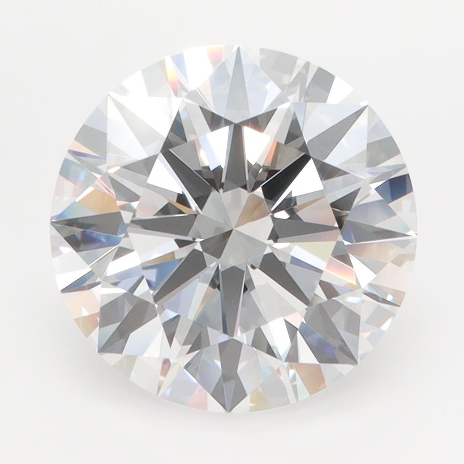 GIA 4.09 Carat Round Brilliant Lab Grown Diamond 人工培育鑽石 實驗室人造鑽石