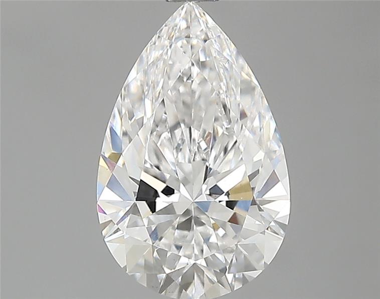 IGI 1.55 Carat Pear Lab Grown Diamond 人工培育鑽石 實驗室人造鑽石
