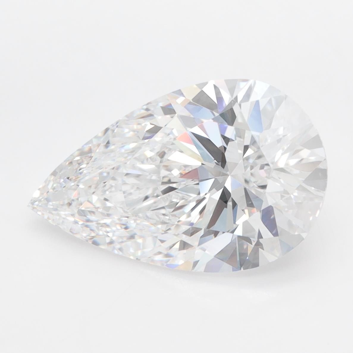 IGI 4.04 Carat Pear Lab Grown Diamond 人工培育鑽石 實驗室人造鑽石