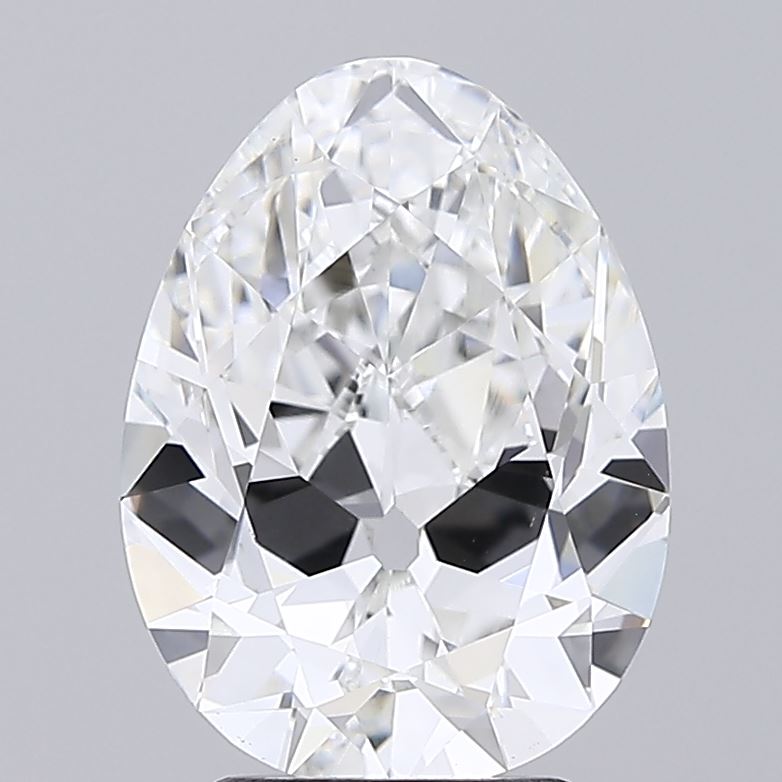 IGI 3.08 Carat Pear Lab Grown Diamond 人工培育鑽石 實驗室人造鑽石