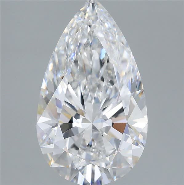 IGI 3.01 Carat Pear Lab Grown Diamond 人工培育鑽石 實驗室人造鑽石