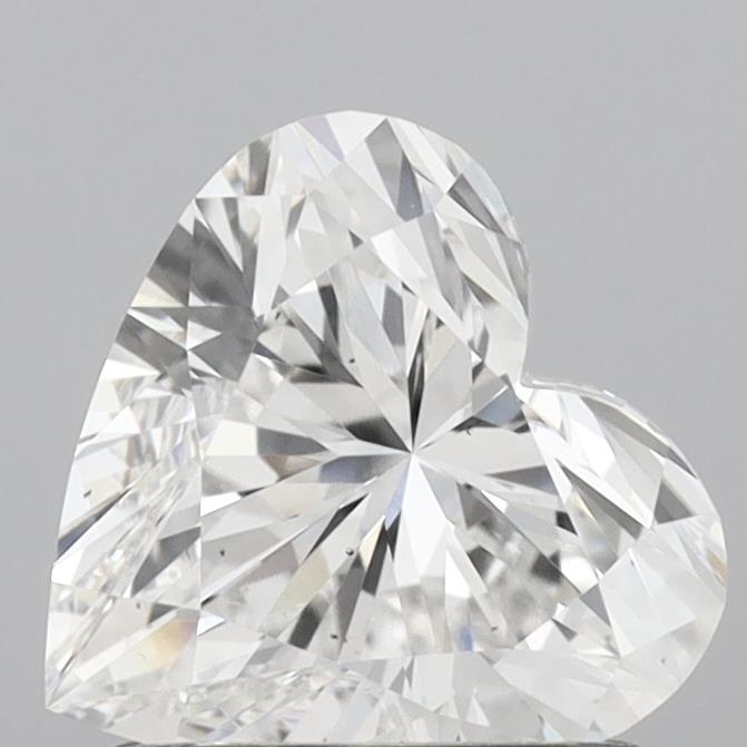 IGI 1.08 Carat Heart Lab Grown Diamond