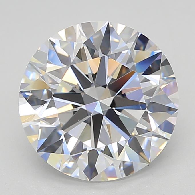 GIA 2.74 Carat Round Brilliant Lab Grown Diamond