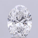 GIA 3.59 Carat Oval Lab Grown Diamond 人工培育鑽石 實驗室人造鑽石