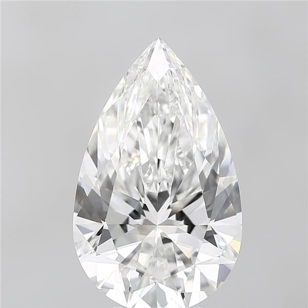 IGI 5.73 Carat Pear Lab Grown Diamond 人工培育鑽石 實驗室人造鑽石