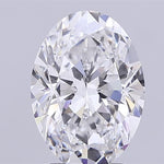 GIA 3.57 Carat Oval Lab Grown Diamond 人工培育鑽石 實驗室人造鑽石
