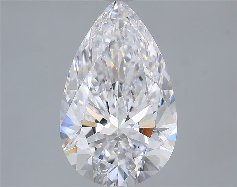 IGI 3.02 Carat Pear Lab Grown Diamond 人工培育鑽石 實驗室人造鑽石