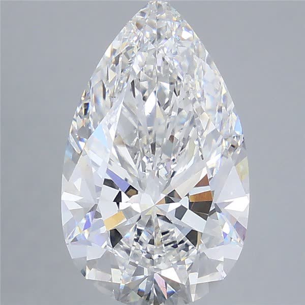 IGI 3.54 Carat Pear Lab Grown Diamond 人工培育鑽石 實驗室人造鑽石