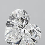 IGI 1.74 Carat Heart Lab Grown Diamond