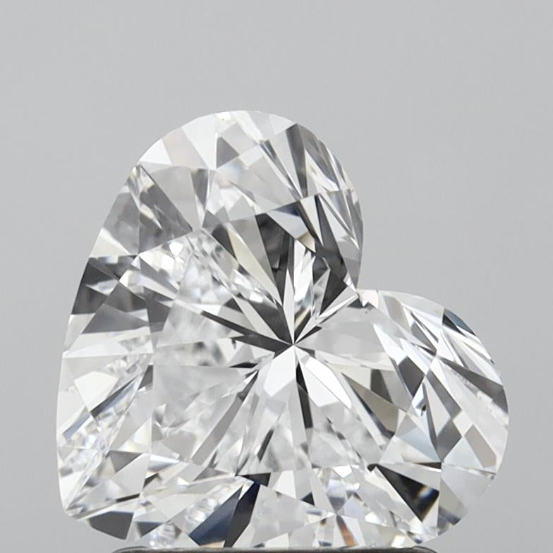 IGI 1.74 Carat Heart Lab Grown Diamond