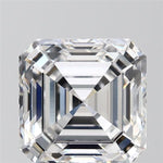 GIA 3.09 Carat Asscher Lab Grown Diamond 人工培育鑽石 實驗室人造鑽石