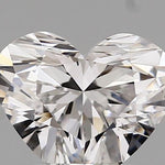 IGI 1.39 Carat Heart Lab Grown Diamond