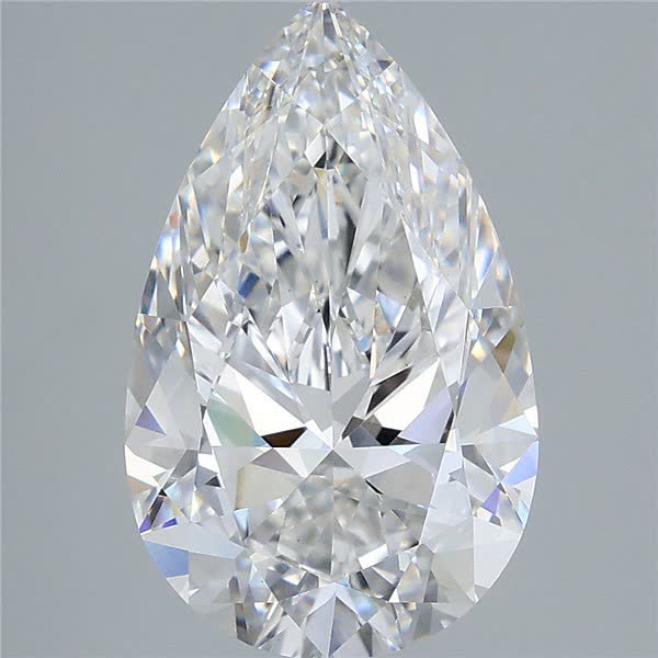 IGI 4.03 Carat Pear Lab Grown Diamond 人工培育鑽石 實驗室人造鑽石
