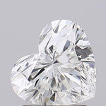IGI 1.52 Carat Heart Lab Grown Diamond