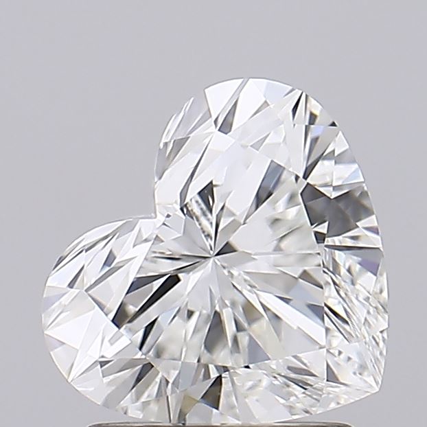 IGI 1.52 Carat Heart Lab Grown Diamond