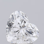IGI 1.74 Carat Heart Lab Grown Diamond