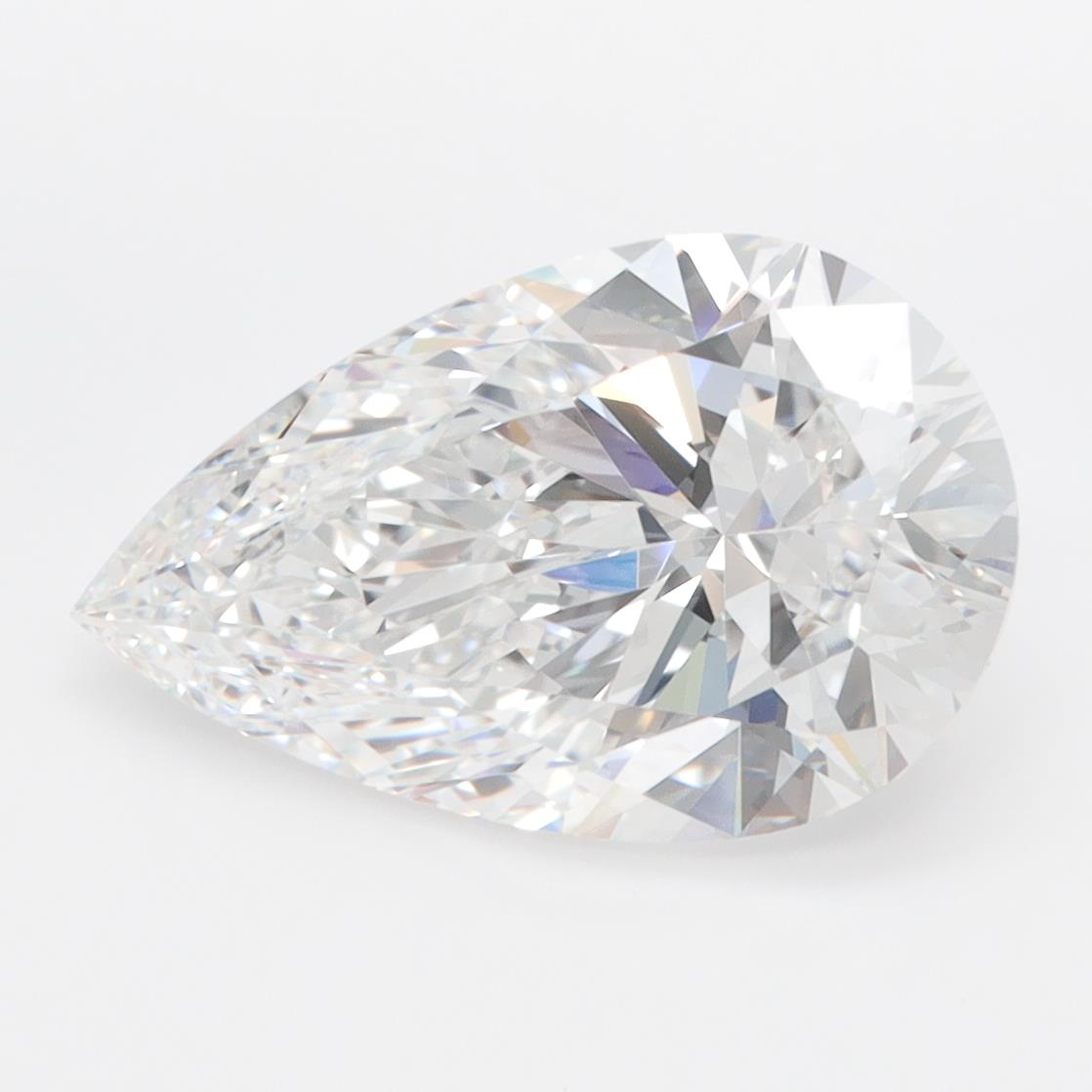 IGI 3.67 Carat Pear Lab Grown Diamond 人工培育鑽石 實驗室人造鑽石