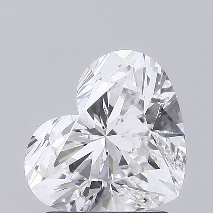 IGI 1.52 Carat Heart Lab Grown Diamond