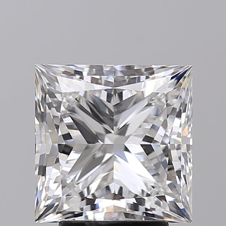 GIA 4.02 Carat Princess Cut Lab Grown Diamond