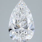 IGI 3.07 Carat Pear Lab Grown Diamond 人工培育鑽石 實驗室人造鑽石