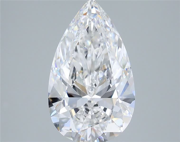 IGI 3.07 Carat Pear Lab Grown Diamond 人工培育鑽石 實驗室人造鑽石