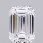 GIA 4.58 Carat Emerald Lab Grown Diamond 人工培育鑽石 實驗室人造鑽石