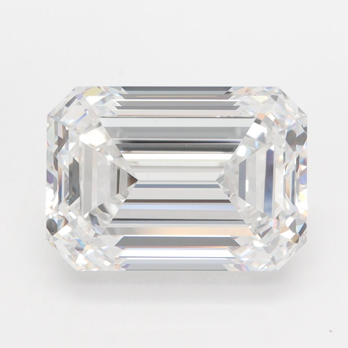 GIA 5.10 Carat Emerald Lab Grown Diamond 人工培育鑽石 實驗室人造鑽石