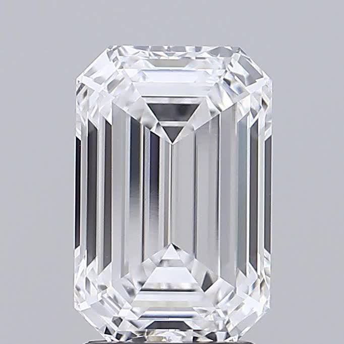 GIA 2.84 Carat Emerald Lab Grown Diamond 人工培育鑽石 實驗室人造鑽石